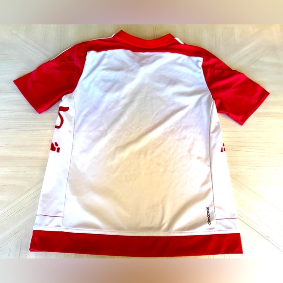 Adidas New York Red Bulls 2016-17 Primary Replica Soccer Jersey -Youth Large - Picture 13 of 15